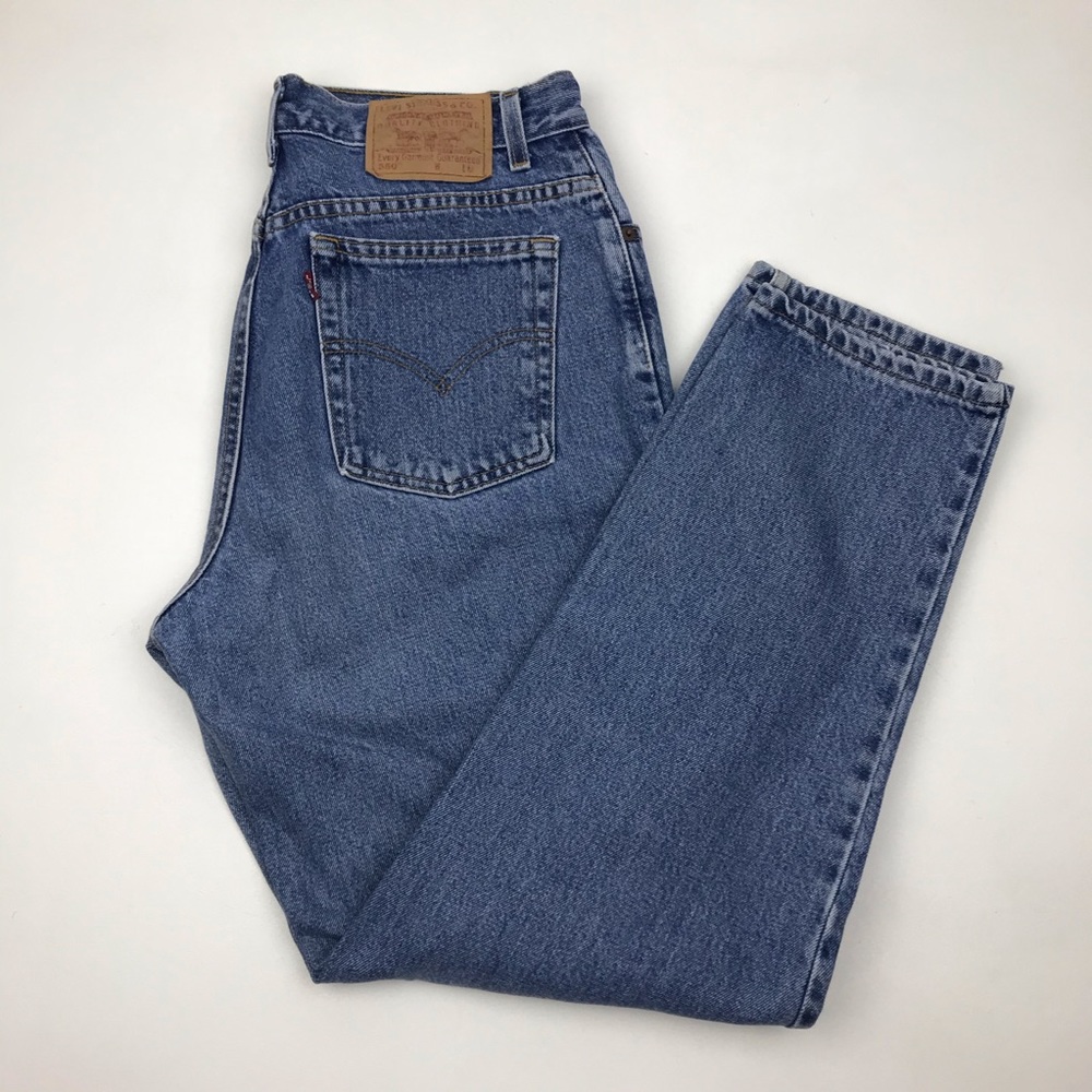 Vintage Levi’s 550 High Waist wedgie fit Jeans